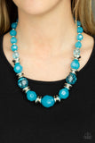 Paparazzi Necklace - Dine and Dash - Blue