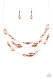 Paparazzi Necklace - Pacific Pageantry - Copper