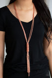 Paparazzi Necklace - Boom Boom Knock Out! - Copper
