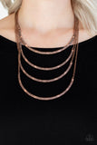 Paparazzi Necklace - It Will Be Over MOON - Copper
