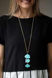 Paparazzi Necklace - On The ROAM Again - Gold