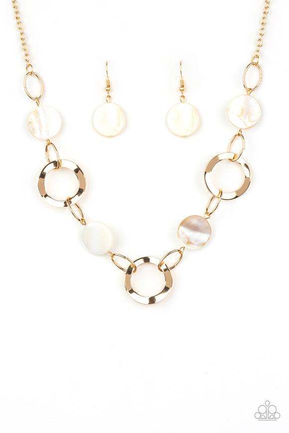 Paparazzi Necklace - Bermuda Bliss - Gold