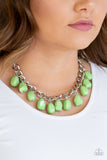 Paparazzi Necklace - Take The COLOR Wheel - Green