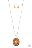 Paparazzi Necklace - Rancho Roamer - Orange