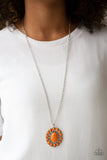 Paparazzi Necklace - Rancho Roamer - Orange