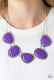 Paparazzi Necklace - Viva La VIVID - Purple