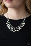 Paparazzi Necklace - Regal Refinement - White