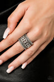 Paparazzi Ring - Out for The Count - Silver