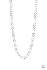 Paparazzi Urban Necklace - Full Court - Silver