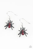 Paparazzi Earring - Spiders - Starlet Shimmer