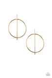 Paparazzi Earring - Vogue Visionary - Gold