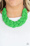 Paparazzi Necklace - The Great Outback - Green