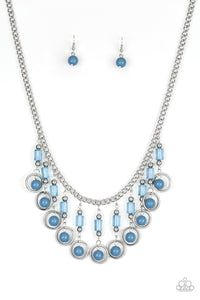 Paparazzi Necklace - Cool Cascade - Blue