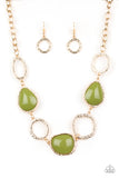 Paparazzi Necklace - Haute Heirloom - Green