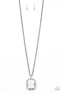 Paparazzi Necklace - Let Your HEIR Down - White LOP