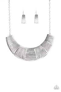 Paparazzi Necklace - More Roar - Silver