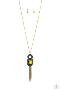 Paparazzi Necklace - A Good TALISMAN Is Hard To Find - Green