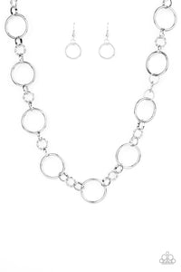 Paparazzi Necklace - Classic Combo - Silver