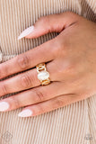 Paparazzi Ring - Glamified Glam - Gold