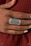 Paparazzi Ring - Dotted Decor - Silver