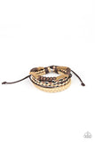 Paparazzi Urban Bracelet - Woodland Wayfarer - Brown