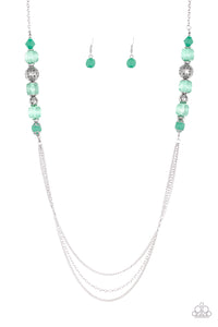 Paparazzi Necklace - Native New Yorker - Green