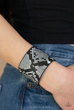 Paparazzi Urban Bracelet - The Rest Is HISS-tory - Silver