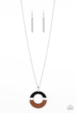 Paparazzi Necklace - Sail Into The Sunset - Black