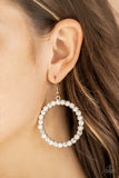 Paparazzi Earring - Pearl Palace - Gold