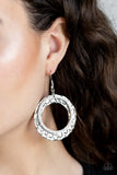 Paparazzi Earring - Cinematic Shimmer - White LOP
