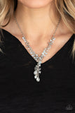 Paparazzi Necklace - Iridescent Illumination - Silver