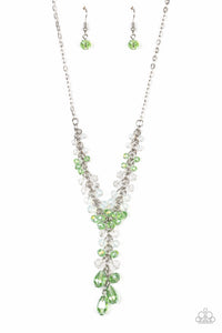 Paparazzi Necklace - Iridescent Illumination - Green