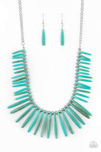 Paparazzi Necklace - Out Of My Element - Blue LOP