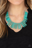 Paparazzi Necklace - Out Of My Element - Blue LOP