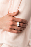 Paparazzi Ring - Sparkly State Of Mind - White