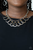 Paparazzi Necklace - Drop By Drop - Yellow
