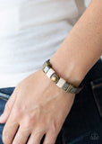 Paparazzi Urban Bracelet - Rev It Up - Brown