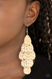 Paparazzi Earring - Instant Incandescence - Gold