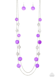 Paparazzi Necklace - Ocean Soul - Purple