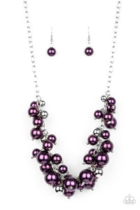 Paparazzi Necklace - Uptown Upgrade - Purple