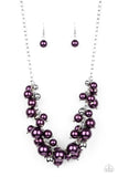 Paparazzi Necklace - Uptown Upgrade - Purple