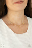 Paparazzi Necklace - Love Conquers All - Gold Choker