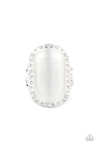 Paparazzi Ring - Thank Your LUXE-y Stars - White LOP