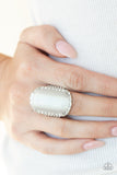 Paparazzi Ring - Thank Your LUXE-y Stars - White LOP
