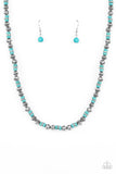 Paparazzi Necklace - ZEN You Least Expect It - Blue