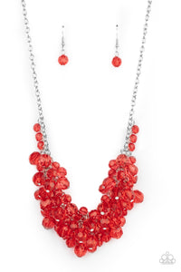 Paparazzi Necklace - Let The Festivities Begin - Red