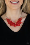 Paparazzi Necklace - Let The Festivities Begin - Red