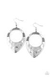 Paparazzi Earring - Instinctively Industrial - Silver