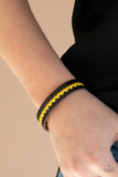 Paparazzi Urban Bracelet - Made With Love - Yellow