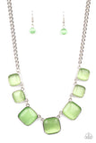 Paparazzi Necklace - Aura Allure - Green